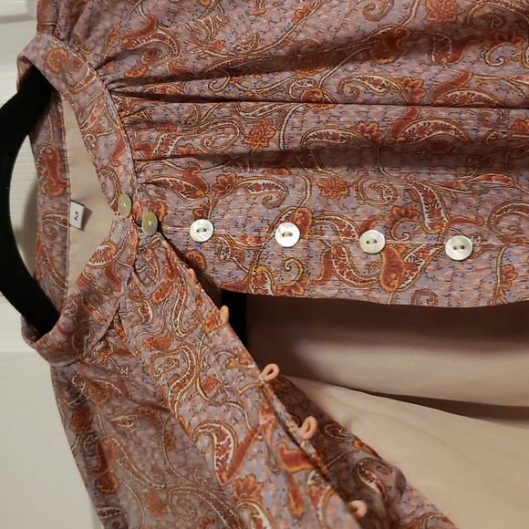 Flowy boho crop blouse - Picture 4 of 5